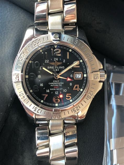 breitling colt gmt bracelet|breitling colt gmt 40mm.